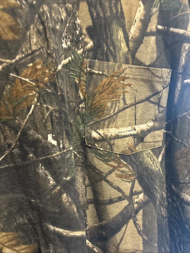 Russell Outdoors Realtree Camo Long Sleeve Hunting Base-layer Shirt Size XL - Image 2 of 4