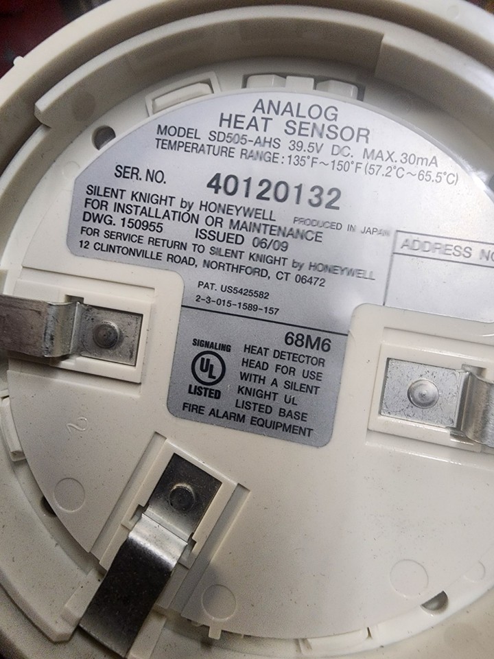 Silent Knight SK HEAT ROR W Heat Detector