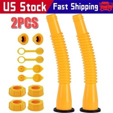 2  Replacement Gas Can Spout Nozzle Vent Kit for Plastic Gas Cans Old Style Cap