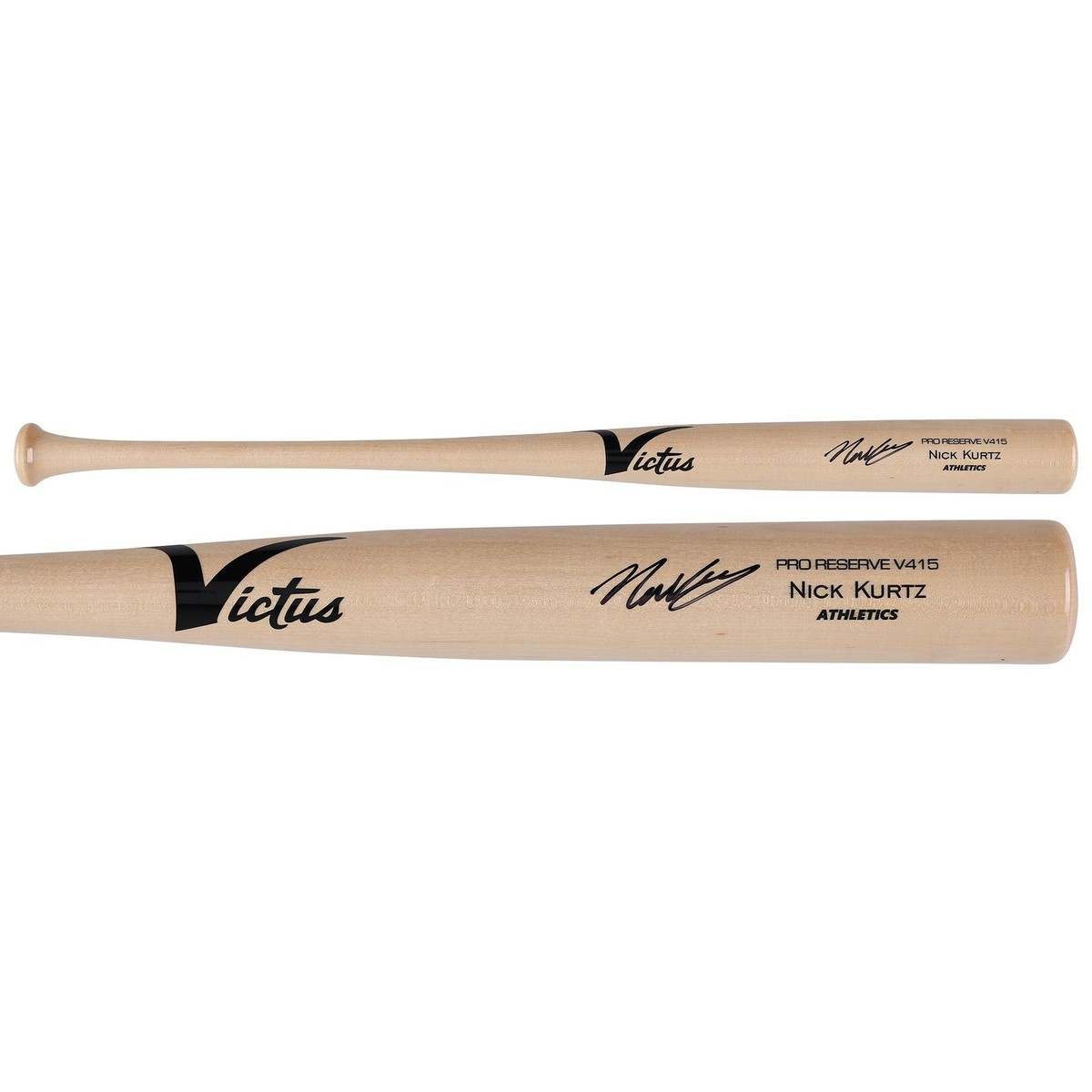 Nick Kurtz Athletics Autographed Victus Game Model Bat | eBay