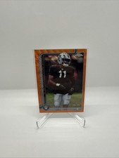 2025 Topps Chrome Jeremy Chinn Orange Wave Refractor 15/25 LV Raiders SP
