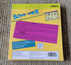 Sonic Spike TurboGrafx-16 TG BRAND NEW FACTORY SEALED