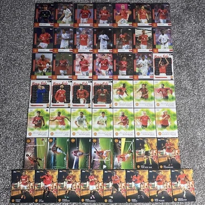 Topps Manchester United Team Set 2025/2026 Complete Base & Insert Cards Set 1-50 - Image 1 of 4