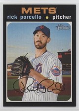 2020 Topps Heritage High Number Short Print Rick Porcello #702 0s2m