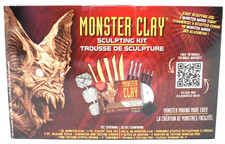 Monster Clay Sculpting Kit w/ Tool Set and 1 lb. Monster Clay