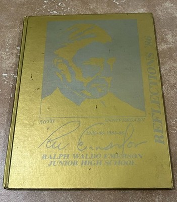 Los Angeles, California 1986 Ralph Waldo Emerson Junior High School Yearbook