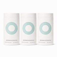 Pack of 3 Women's Balance Hair Growth Supplements, Ages 45 and Up.
