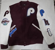 PRO STANDARD Men's  PHILADELPHIA PHILLIES  Varsity Jacket Large