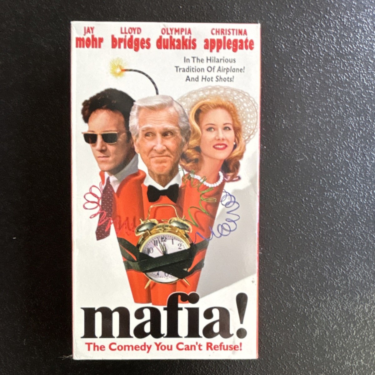 Touchstone Pictures Mafia! VHS NTSC Comedy Parody PG-13 Mohr