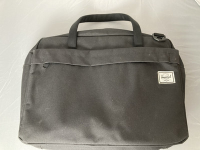 Hershel Gibson Messenger Laptop Bag Black Used