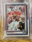 2025 Panini Donruss Drake Maye On Card Auto With Certificate Of Authenticity ￼