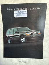 Jeep Grand Cherokee Laredo Car Sales Info Brochure Frameable From 1996 8 Pages