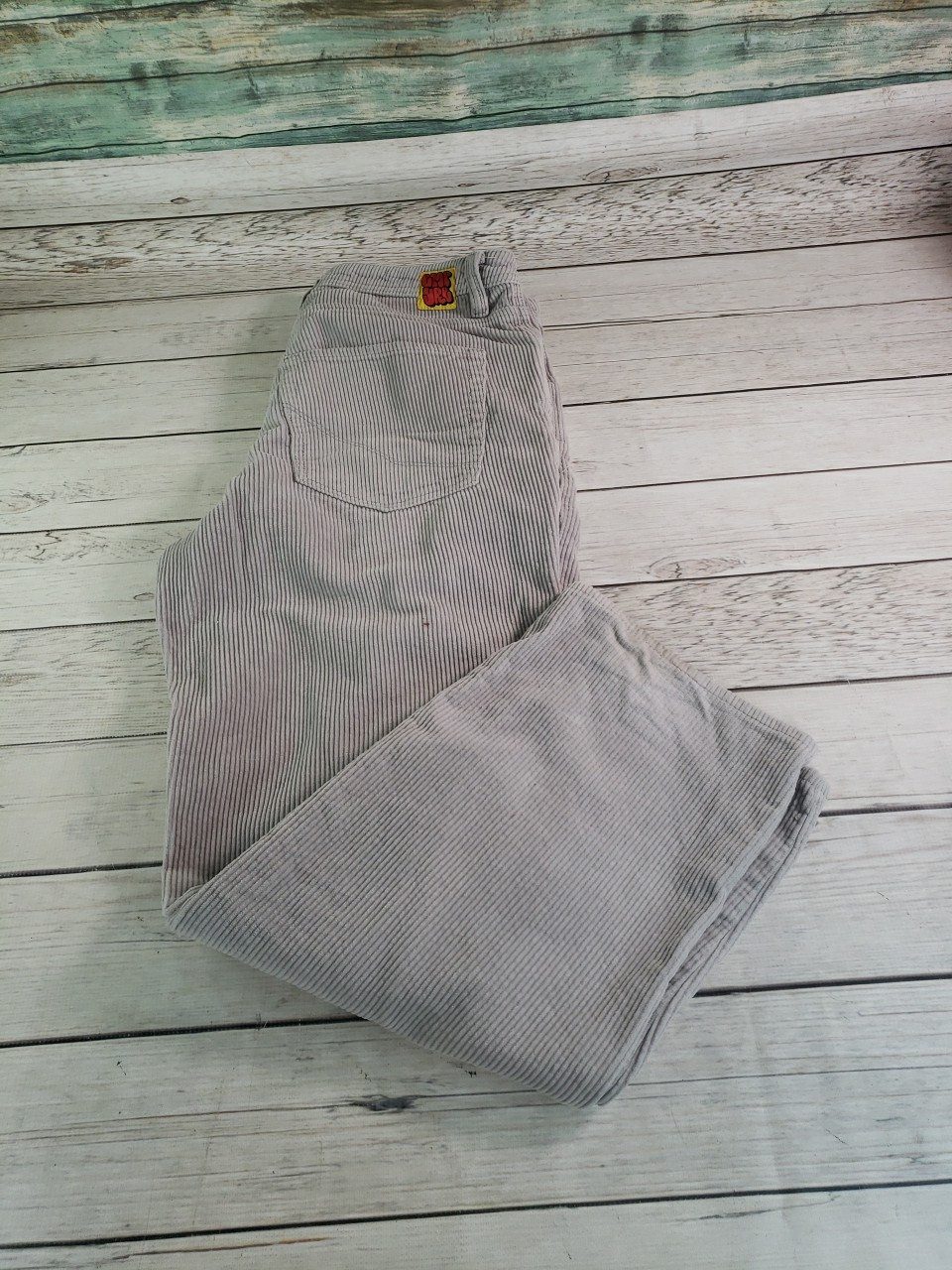 Vintage Style Empyre Corduroy Pants Mens 33 Khaki Brown Y2K 90s Retro Oversize