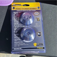 Brinks Commercial Double Cylinder Deadbolt Satin Chrome ANSI Grade 1 BC40056