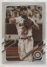 2021 Topps Chrome Sepia Refractor Kyle Seager #113 2l4