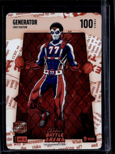 2026 Bo Jackson Battle Arena Griffey Generator Red Headlines Battlefoil #RHBF-30