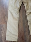 GAP 100% Leather Pants Bootcut 5 Pocket Cream Yellow Size 6 — photo 8