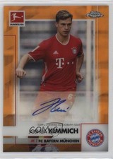 Joshua Kimmich Chrome Bundesliga 2020/21 Orange Refractor /25 Auto