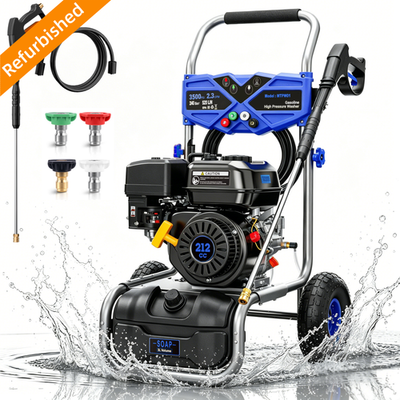 #ad Efurden Gas Pressure Washer Gas Powered Washer 3500 PSI 2.3 GPM 212cc 4 Nozzles $239.99