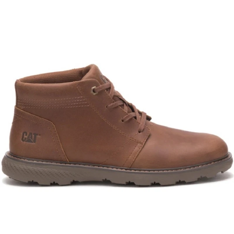 Scarpe Antinfortunistiche Caterpillar Safety Dealer – Stivali Uomo In Pelle Marrone Con Puntale In Acciaio - 2