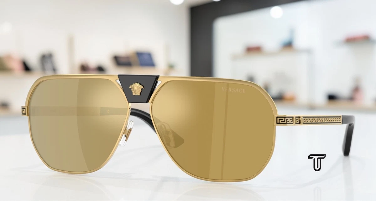 ベルサーチ鏡 Versace Mirrored Sunglasses for Men for sale | eBay