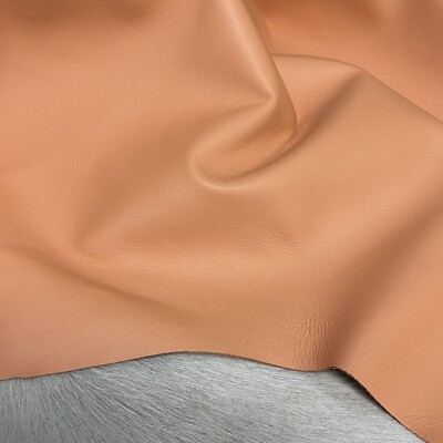 Lambskin Hide XL Coral Reef Soft Premium Quality Leather 2 oz 8-10SF