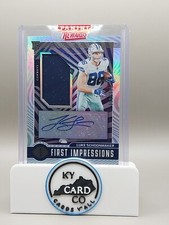 Luke Schoonmaker 2023 Illusions First Impressions /399 Auto Memorabilia RPA Blue