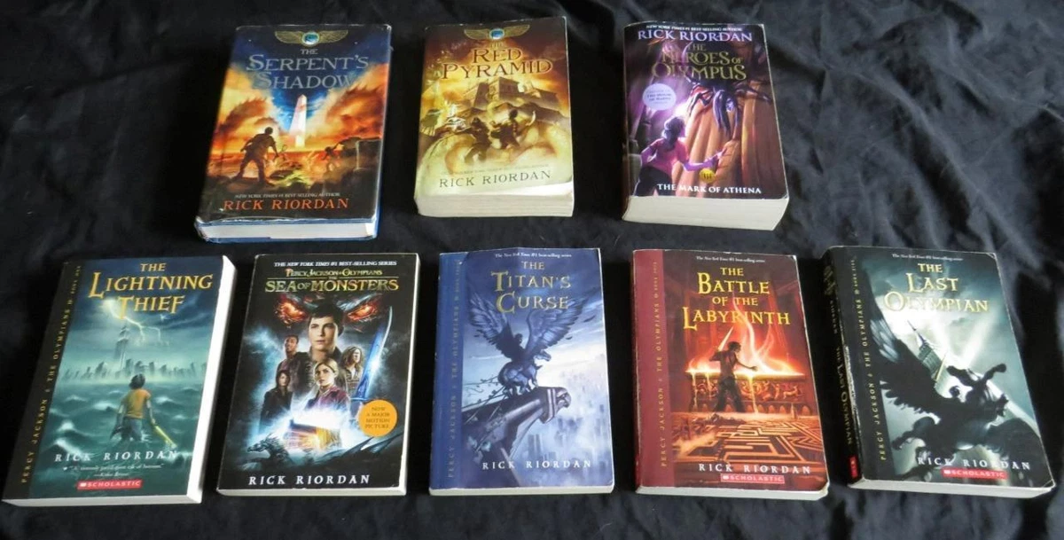 All Percy Jackson Books And Heroes Of Olympus