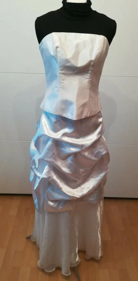 ♥Brautkleid Hochzeitkleid 2-teilig in weiß gr. 36 NEU 028♥ - Bild 2 von 4