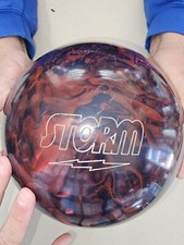 15.11 lb storm bowling ball used, Made In USA