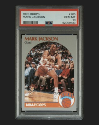 1990 Hoops 205 Mark Jackson-Menendez Brothers-PSA 10 GEM MT