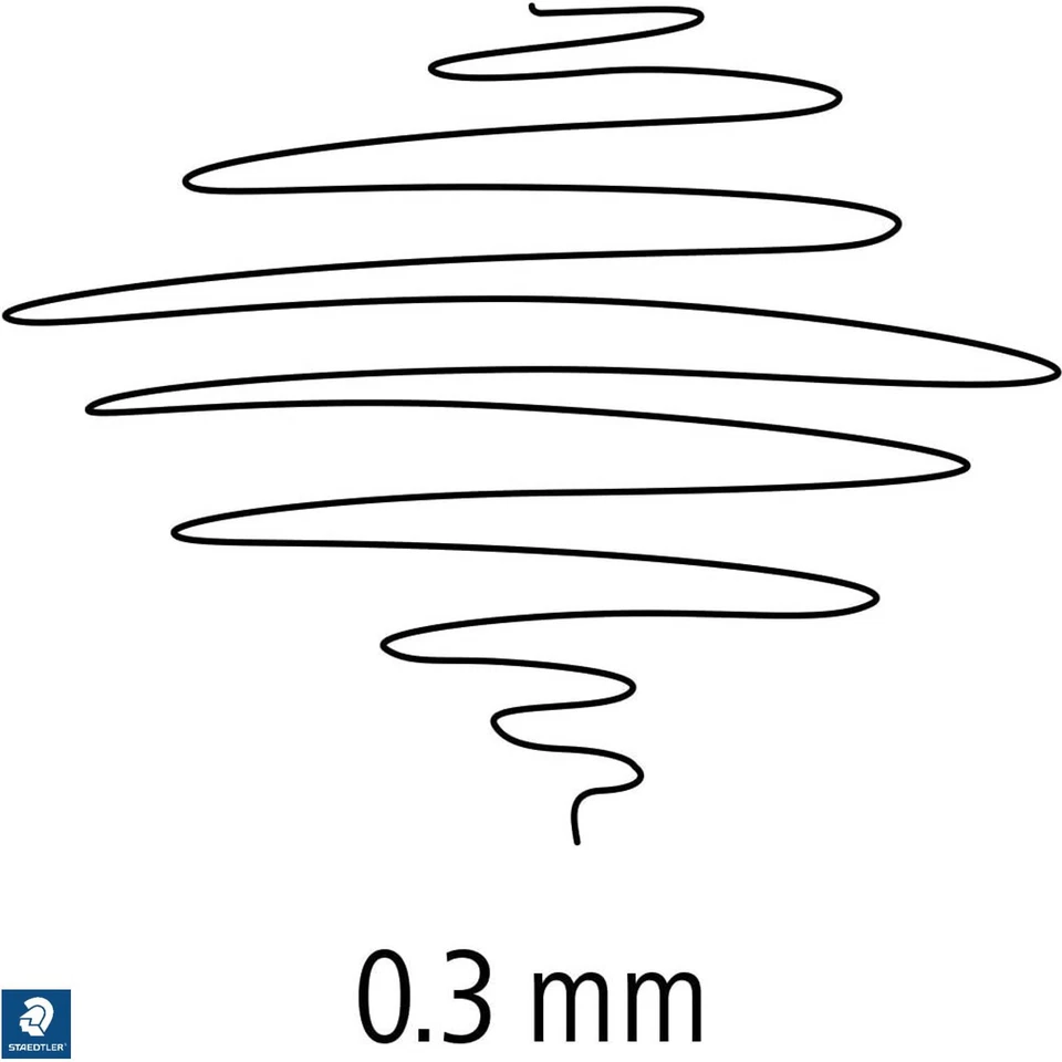 STAEDTLER 40 Triplus Fineliner Pens Art Colouring Markers Fine Liners Fineliners - Image 4 of 4