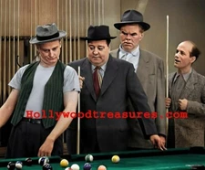 Jackie Gleason~Honeymooners~Billiards~Harvey~Playing Pool~Photo~ Poster 8"x 10"