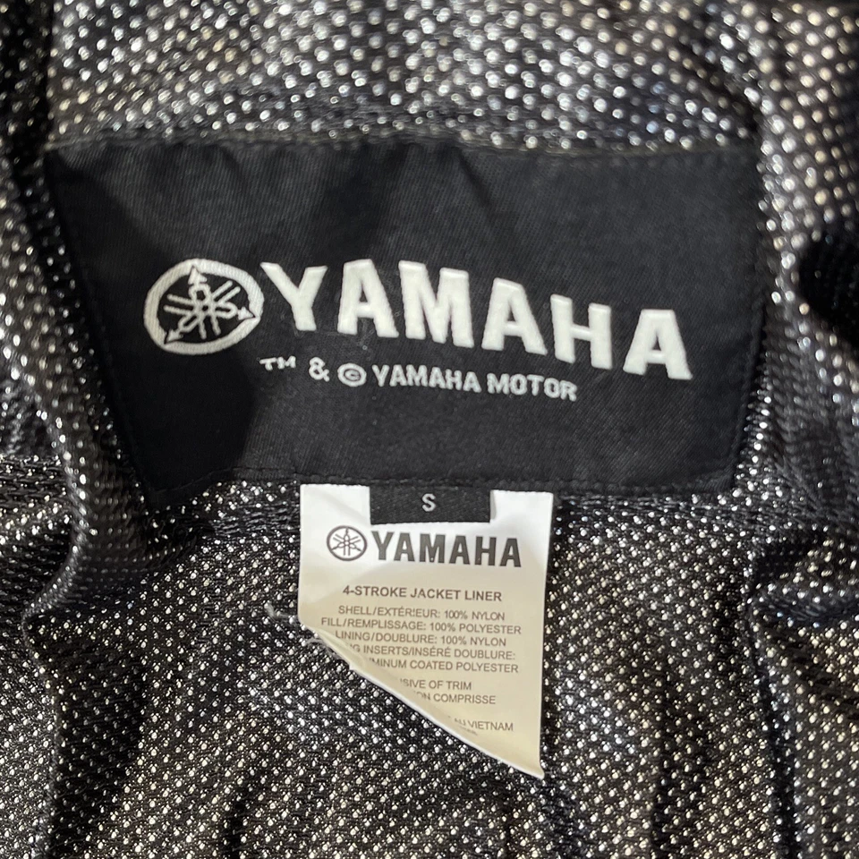 FXR Yamaha Winter 4-Stroke Snowmobile Motorcycle Jacket BLUE WHITE Sz. S - Image 4 of 4