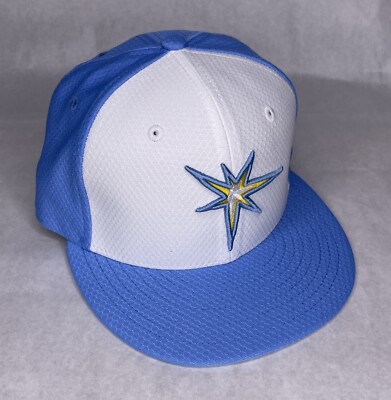 Tampa Bay Rays MLB New Era Diamond Era 2016 59FIFTY Fitted Hat Size 6 7/8