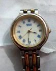 VTG Seiko Quartz Watch 7N82-6B29 Women Gold Tone Roman Date Analog