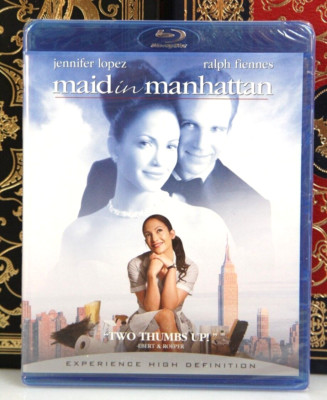 MAID IN MANHATTAN -- BLU-RAY NEW -- I SHIP BOXED