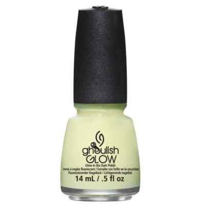 China Glaze Ghoulish Glow Nail Polish Glow in the Dark .5oz