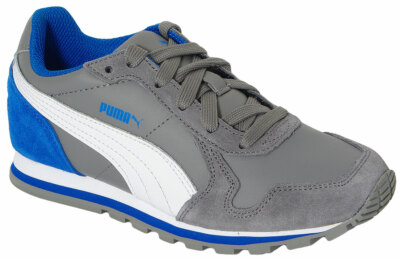 reduction PUMA ST RUNNER L JR STEEL GRAY-WHITE 359087 SNEAKERS