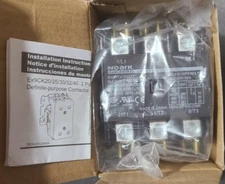 NOARK 24V Coil Definite Purpose Contactor - N4116 - Ex9CK40B30 - WR90-170 40A 3P
