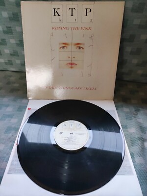 LP KISSING THE PINK ''CERTAIN THINGS ARE LIKELY'' MAGNET RECORDS 1986 ITALY 