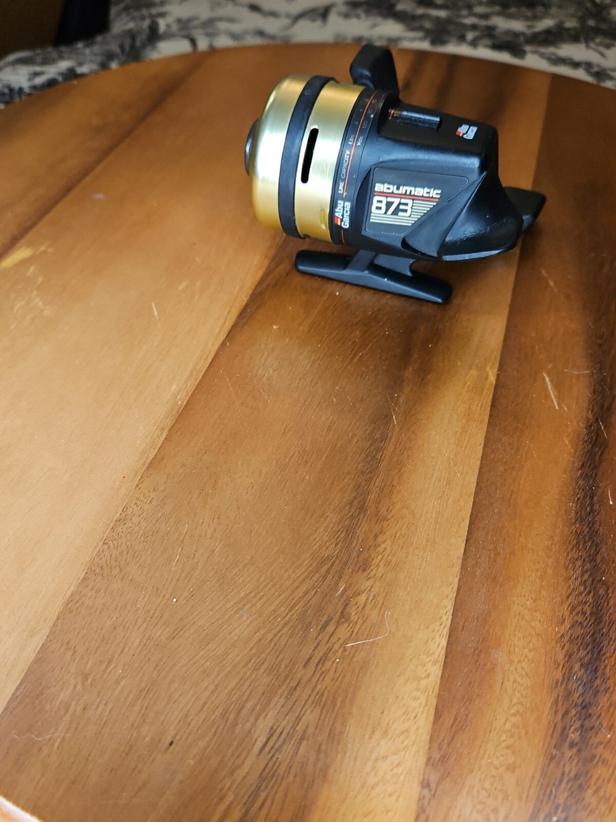 ABU Garcia Abumatic 873 Spincast Fishing Reel excellent ABU Garcia Abumatic 873 Spincast Fishing Reel excellent