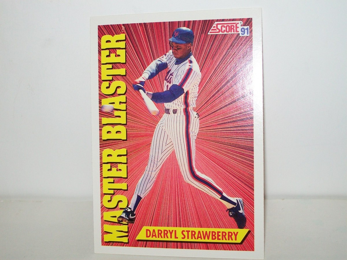 Darryl Strawberry 1991 Score Master Blaster # 691 Mint New. | eBay