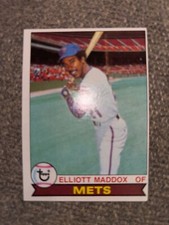 1979 Topps #69 Mets Elliott Maddox Baseball Card