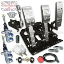 FITS FORD FIESTA MK1-2-3 CABLE ALUMINIUM PEDAL BOX + AP KIT A