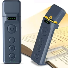 Glocusent Book Lights for Reading at Night, Rechargeable Reading Light with Slee