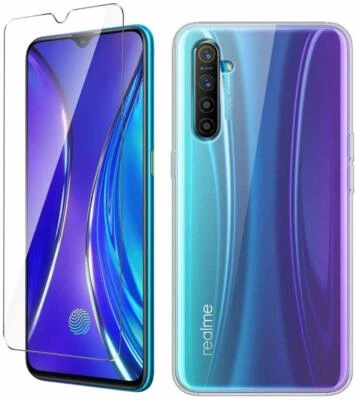 PHONETHRONE COVER CUSTODIA + PELLICOLA IN VETRO TEMPERATO PER OPPO REALME X2 X 2