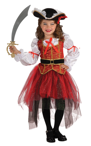 MäDchen Piraten Prinzessin KostüM Welttag Des Buches Kinder KostüM Outfit-image