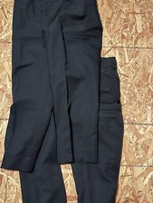 Blauer Police Uniform Reg 33 Dark Navy 4-POCKET Wool Blend Trousers #8560