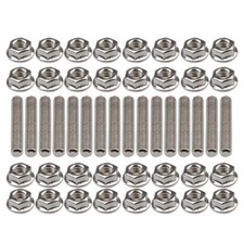 Stainless Steel Bolts Exhaust Manifold Header Stud Kit For Ford F150 4.6/5.4L V8